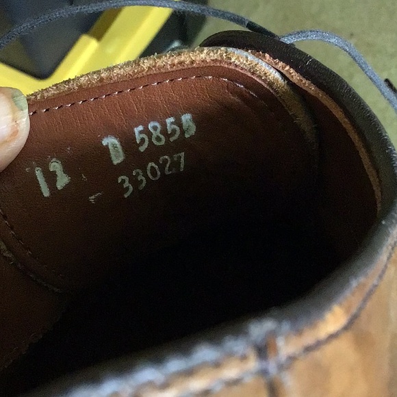 Allen Edmonds Park Avenue imported leather men’s shoe main image 6